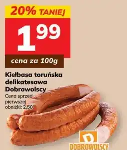 Hitpol Kiełbasa toruńska delikatesowa Dobrowolscy oferta