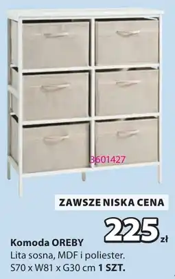 JYSK Komoda oreby oferta