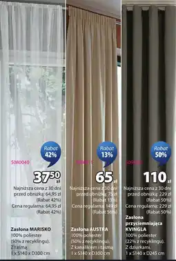 JYSK Zasłona MARISKO oferta