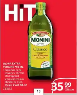 Selgros Oliwa Extra Vergine Monini Classico oferta