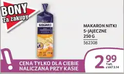 Selgros Makaron Nitki 5-jajeczne Goliard oferta