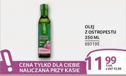 Selgros Olej z ostropestu oferta