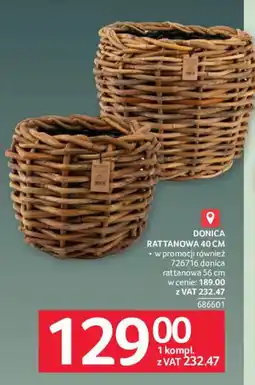 Selgros Donica Rattanowa oferta