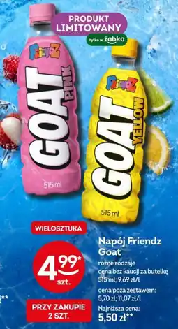 Żabka Napój Friendz Goat oferta