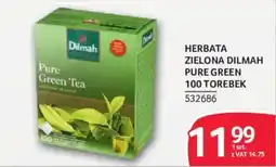 Selgros Herbata Zielona Dilmah Pure Green oferta