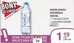 Selgros Woda Kinga Pienińska oferta