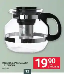 Selgros Dzbanek z zaparzaczem 1,8 L Sencha oferta