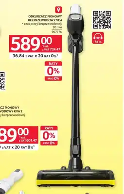 Selgros ODKURZACZ PIONOWY BEZPRZEWODOWY VC4 oferta