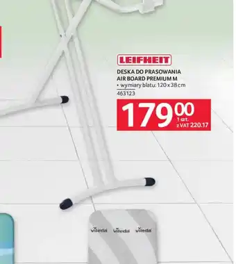 LEIFHEIT DESKA DO PRASOWANIA AIR BOARD PREMIUM M
