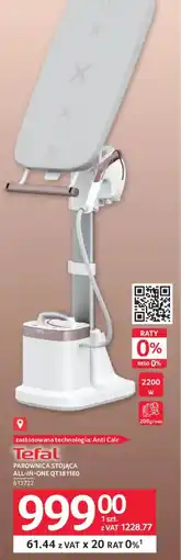 Selgros Tefal parownica stojąca all-in-one qt1811e0 oferta