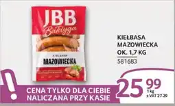 Selgros Kiełbasa Mazowiecka JBB Baltyga oferta