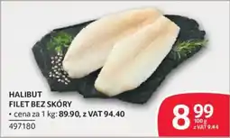 Selgros Halibut Filet Bez Skóry oferta