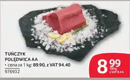 Selgros Tuńczyk Połędwica AA oferta
