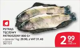 Selgros Pstrąg Tęczowy Patroszony oferta