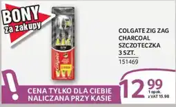 Selgros Colgate Zig Zag Charcoal Szczoteczka oferta