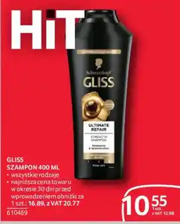 Selgros GLISS SZAMPON oferta