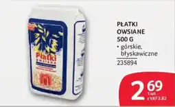Selgros Płatki owsiane oferta