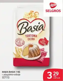 Selgros Mąka Basia Tortowa Extra oferta