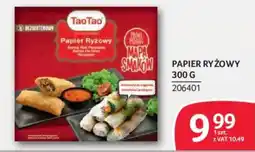 Selgros Papier Ryżowy TaoTao oferta
