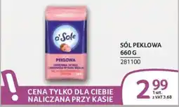 Selgros Sól Peklowa o'Sole oferta