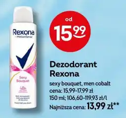 Żabka Dezodorant Rexona sexy bouquet, men cobalt oferta