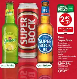 Żabka Piwo Super Bock oferta