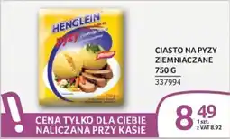 Selgros Ciasto na pyzy ziemniaczane Henglein oferta