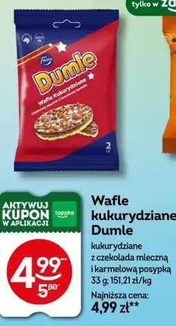 Żabka Wafle kukurydziane Dumle oferta