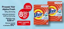 Żabka Proszek Vizir Alpine Fresh oferta