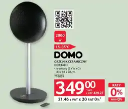 Selgros Domo grzejnik ceramiczny oferta