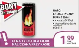Selgros Napój energetyczny Burn oferta