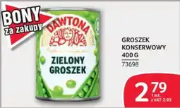 Selgros Zielony Groszek Dawtona oferta