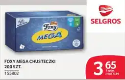 Selgros Foxy Mega Chusteczki oferta