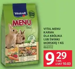Selgros Vital Menu Karma Dla Królika Lub Świnki oferta