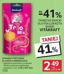 Selgros Vitakraft Przysmak dla kota z drobiem oferta