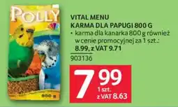 Selgros Karma dla papugi Polly oferta