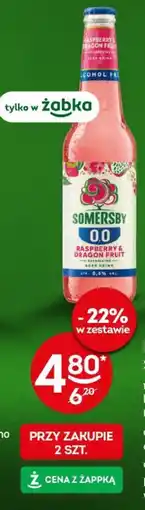 Żabka Somersby 0.0 Raspberry & Dragon Fruit oferta
