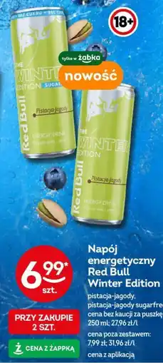 Żabka Napój energetyczny Red Bull Winter Edition oferta