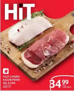 Selgros Filet z Piersi Kaczkí Pekin oferta