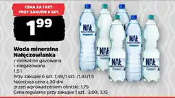 Netto Woda mineralna Nałęczowianka oferta