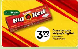 Żabka Guma do żucia Wrigley's Big Red oferta