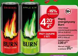 Żabka Napój energetyczny Burn oferta