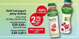 Żabka Kefir lub jogurt pitny Activia oferta