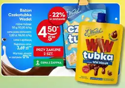 Żabka Baton Czekotubka Wedel oferta