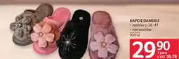 Selgros Kapcie damskie oferta