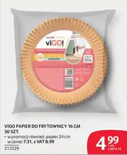 Selgros VIGO Papier do frytownicy oferta