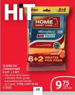 Selgros ŚCIERECZKI Z MIKROFIBRY oferta