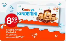 Żabka Ciastka Kinder Kinderini oferta
