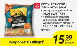 Selgros Frytki ze słodkich ziemniaków McCain oferta