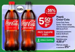 Żabka Napój Coca-Cola oferta